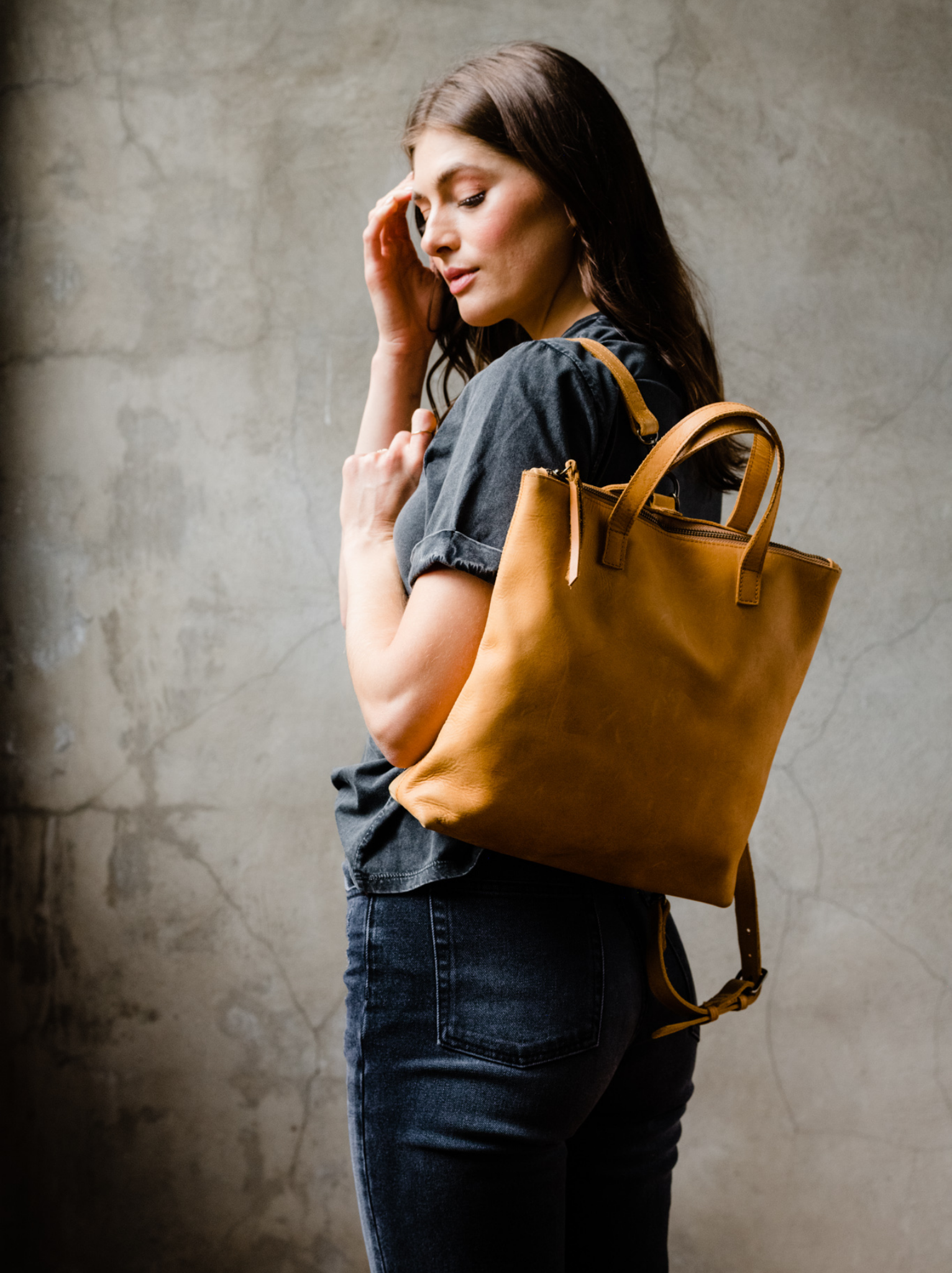 ABLE Abera convertible backpack – Ellia Boutique
