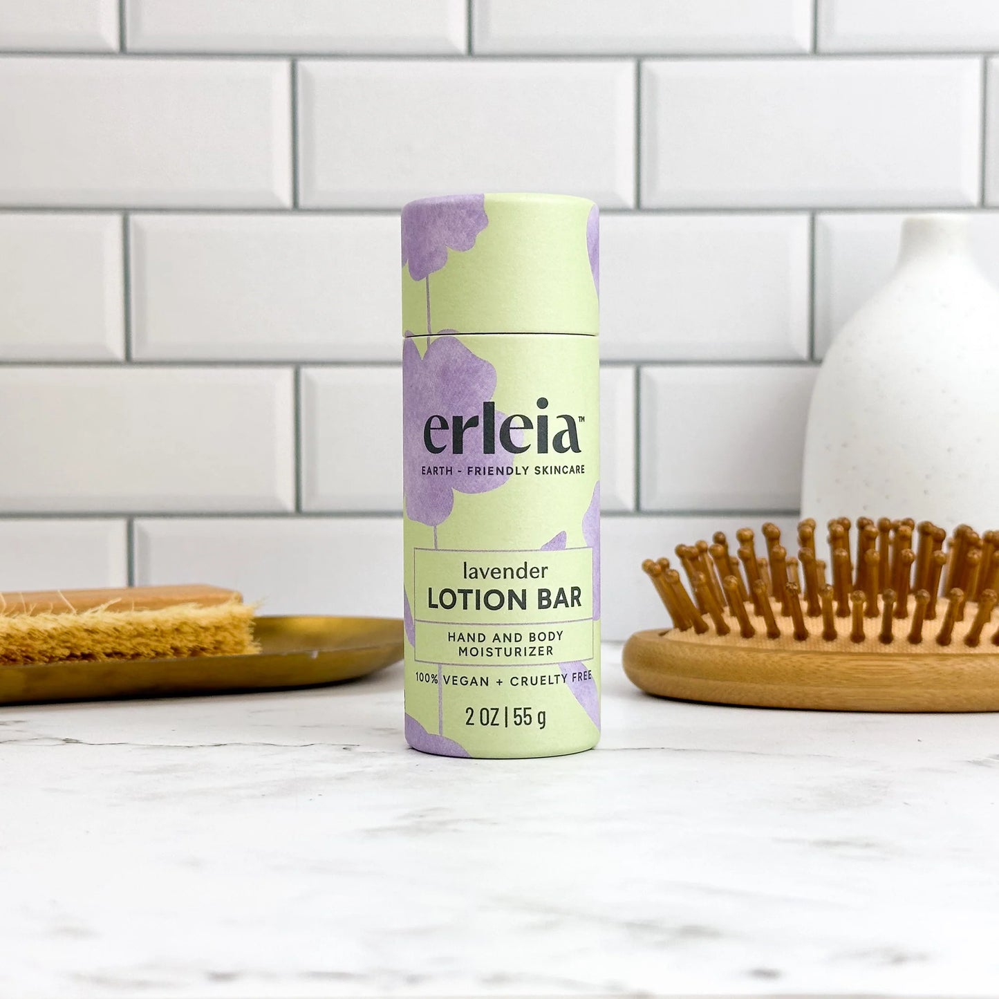 Lavender Lotion bar by Erleia