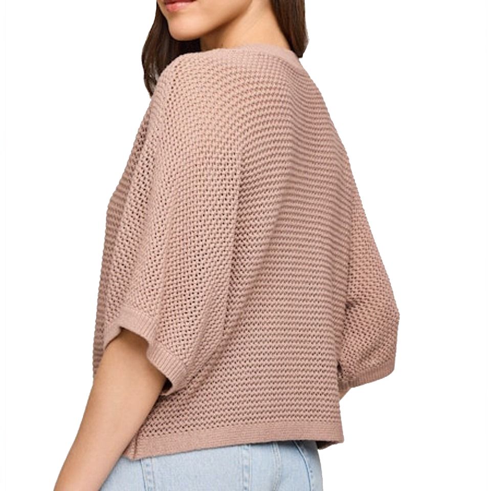 GENTLE FAWN SAMSON OPEN KNIT PULLOVER