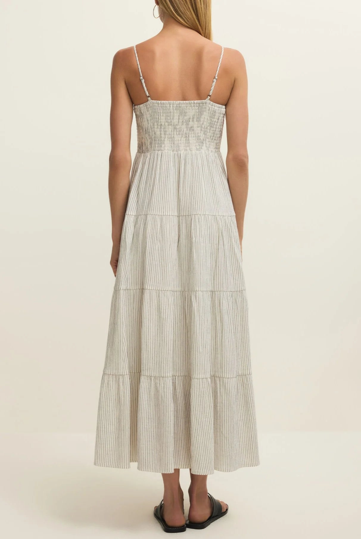 Women's Balos Striped Gauze Maxi Dress