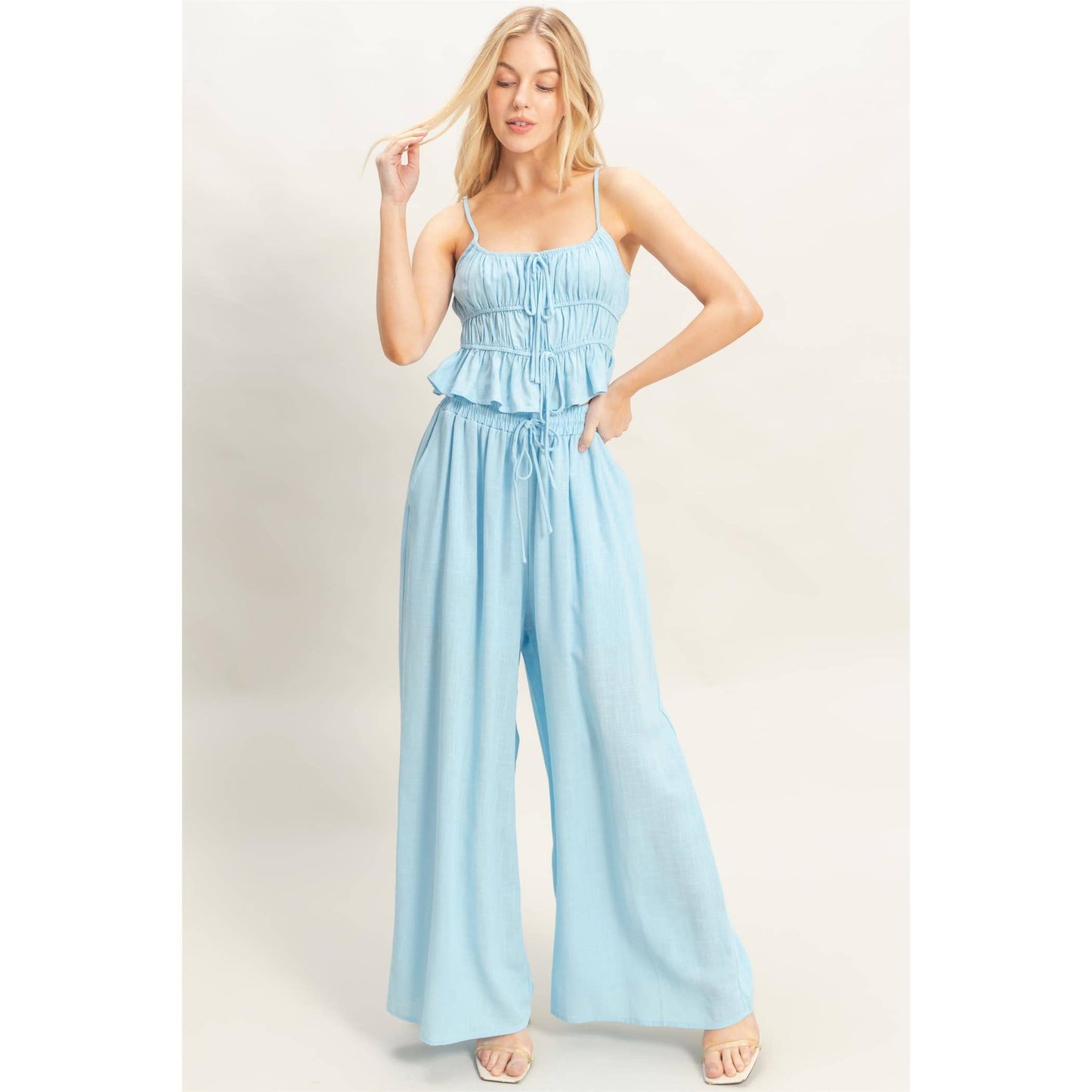 Tiered Tank & Palazzo Set