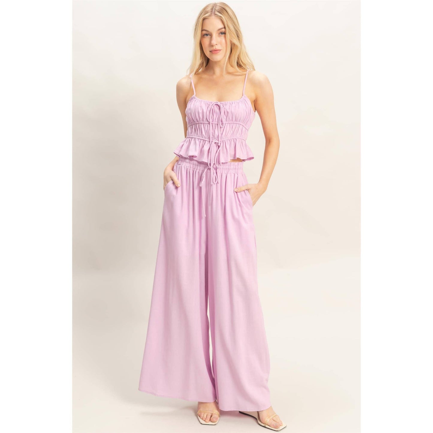 Tiered Tank & Palazzo Set