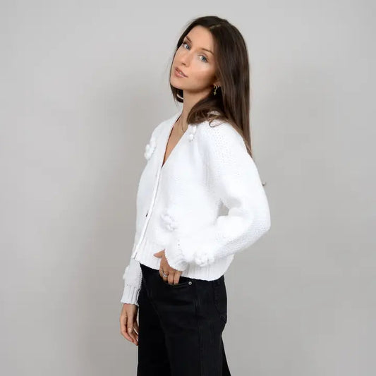 Lysandra long sleeve V-Neck cardi
