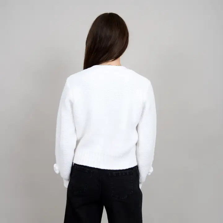 Lysandra long sleeve V-Neck cardi