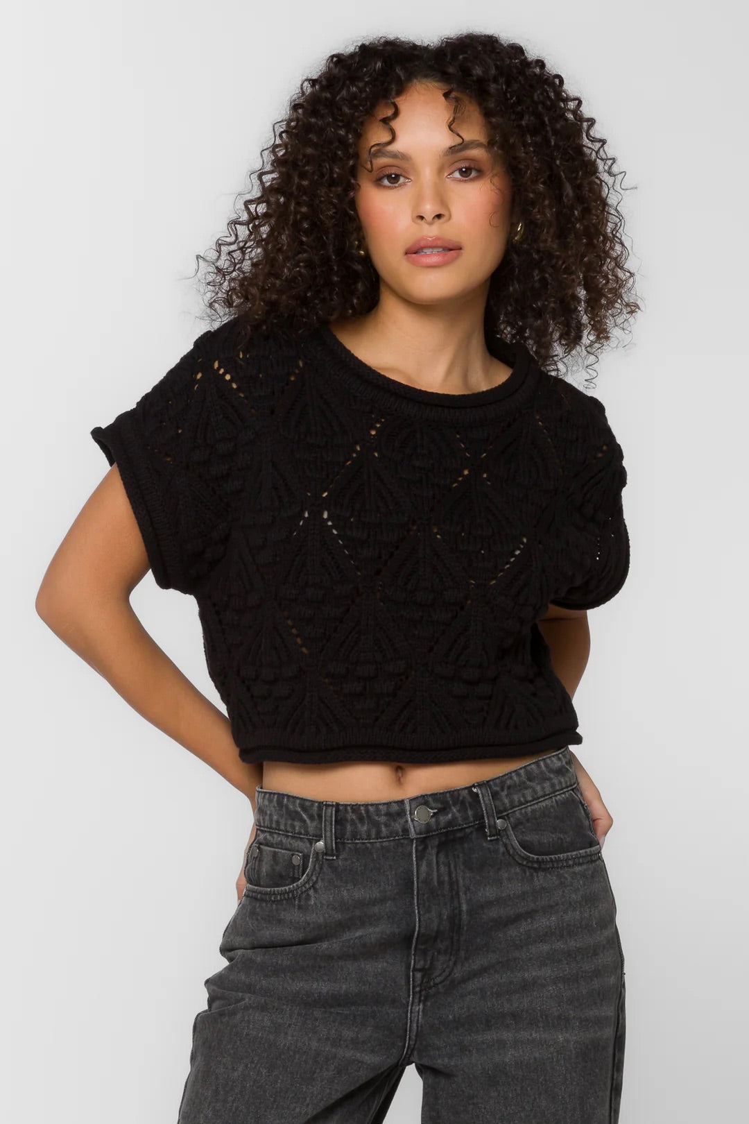 Darlita black top- Velvet Heart