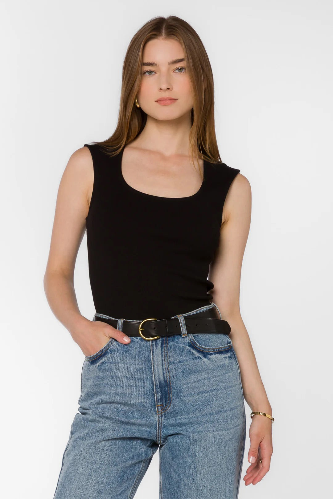 Hayes black Top-Velvet Heart