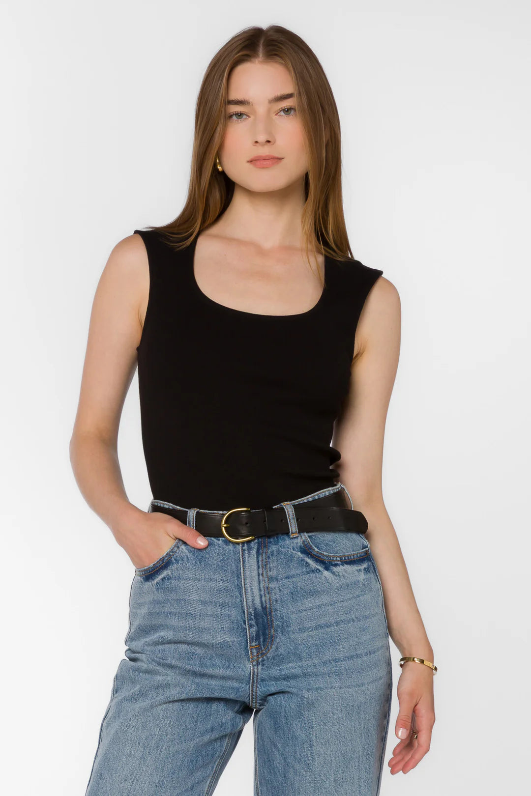 Hayes black Top-Velvet Heart