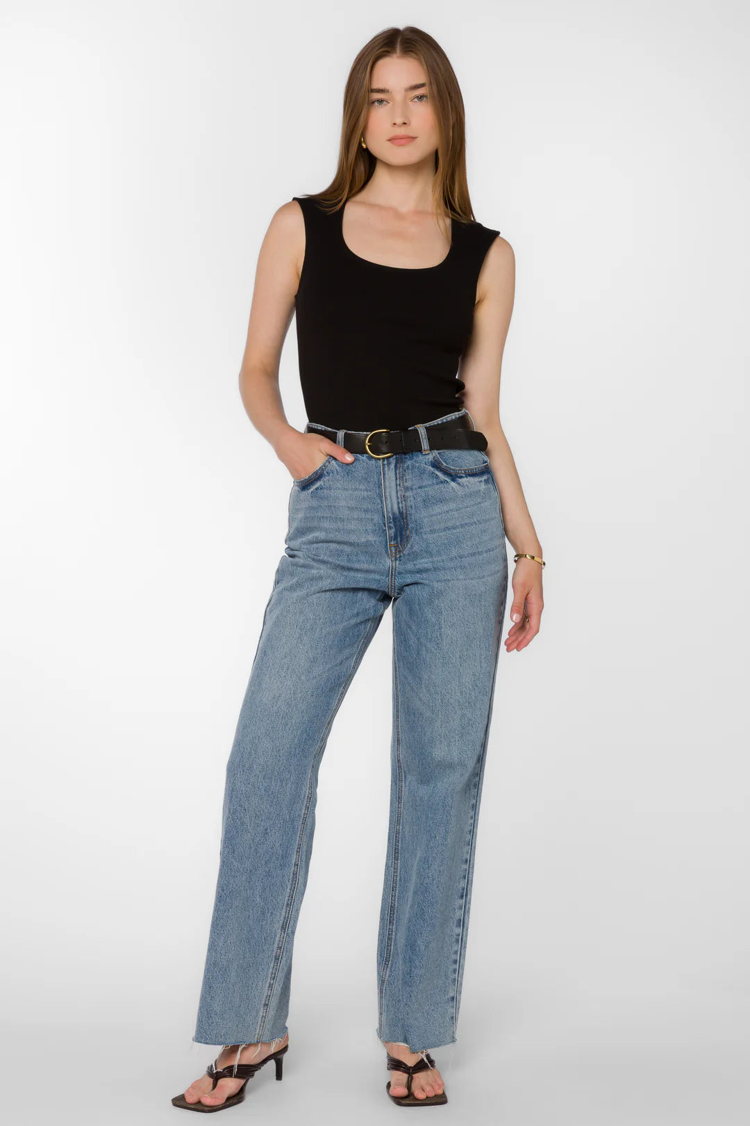 Hayes black Top-Velvet Heart