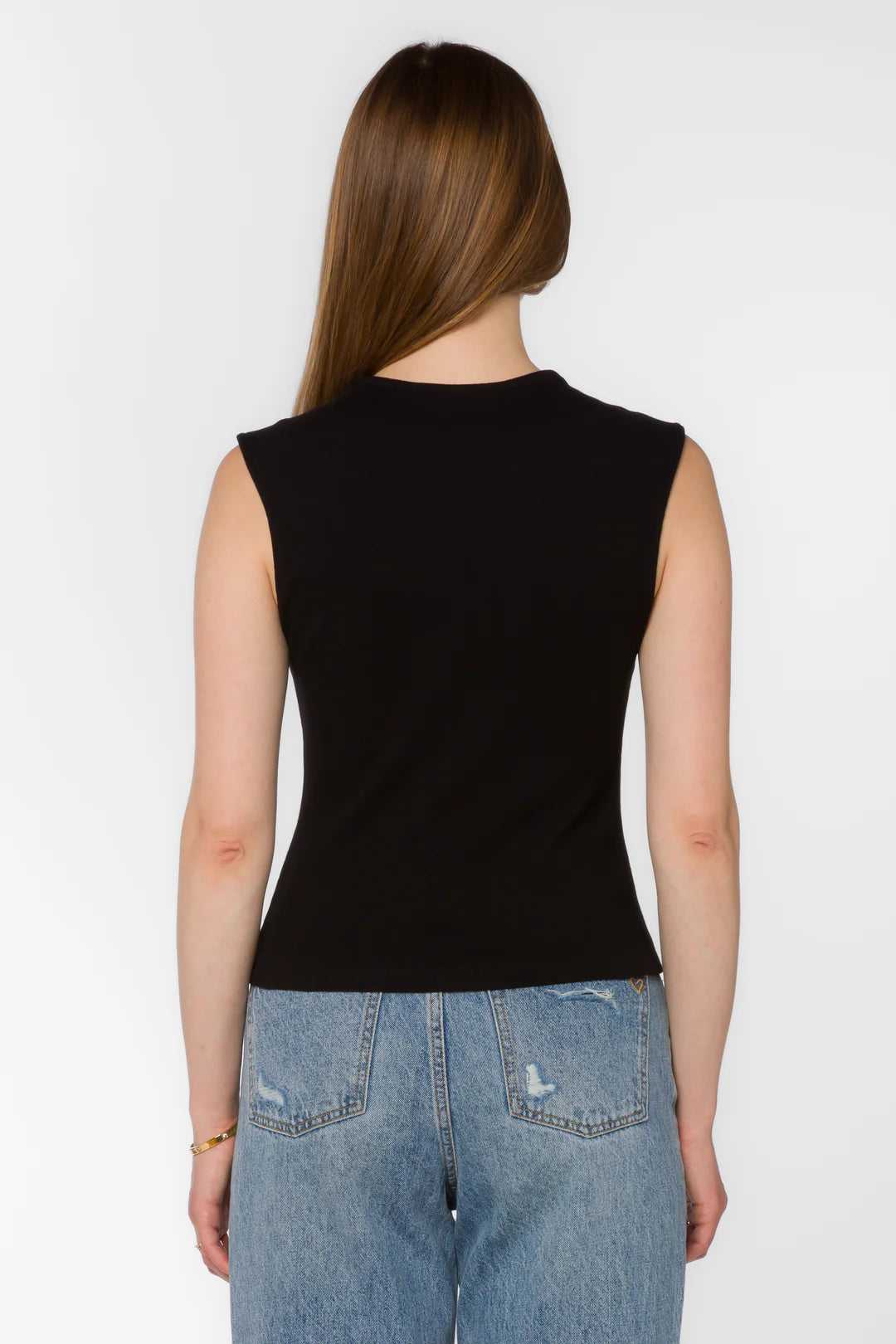 Hayes black Top-Velvet Heart