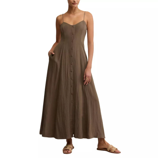 Women's Z Supply Angel Eyes Airy Sweetheart Midi Shift Dress 17571-ZD253393S